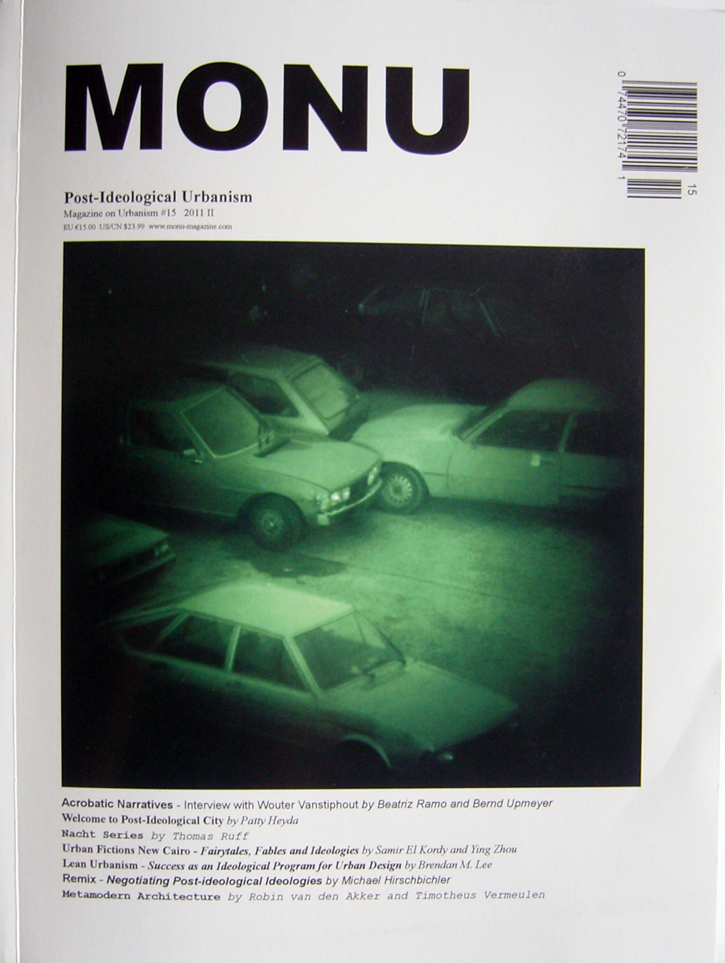 MONU Magazine on Urbanism 15 – Post-Ideological Urbanism